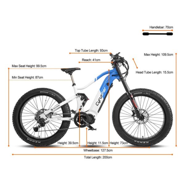 Vélo électrique Cyrusher Trident – Image 5