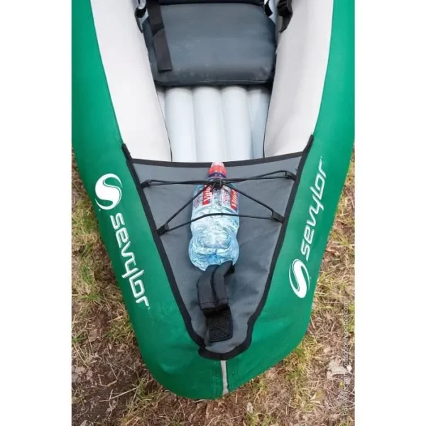 Canoë-kayak gonflable SEVYLOR Adventure Plus - 3 places - Vert - Sièges amovibles et ajustables – Image 7